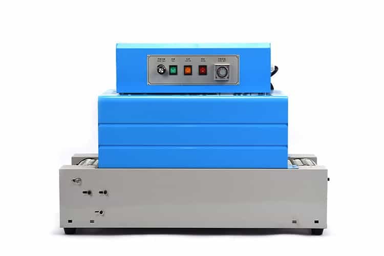 Heat-activated shrink wrapping machine