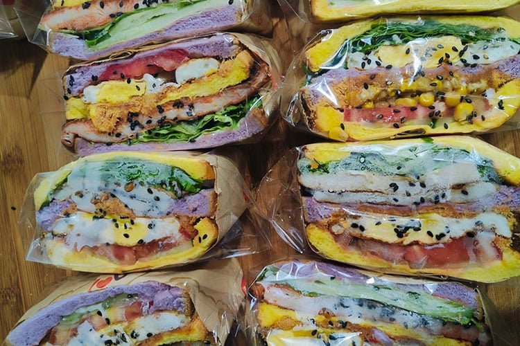 Sandwich antifog film BOPP