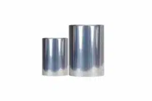 2 rotoli di film in CPP metallizzato
