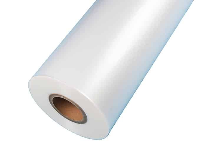 Frosted PET film - roll form