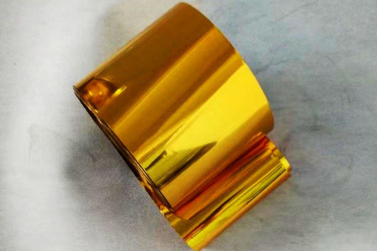 Metallized Film - Gold narrow roll