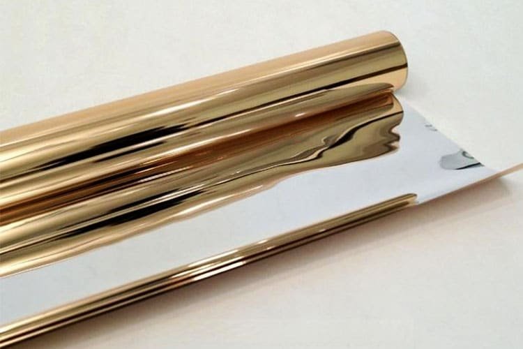 Metallized PET film - gold