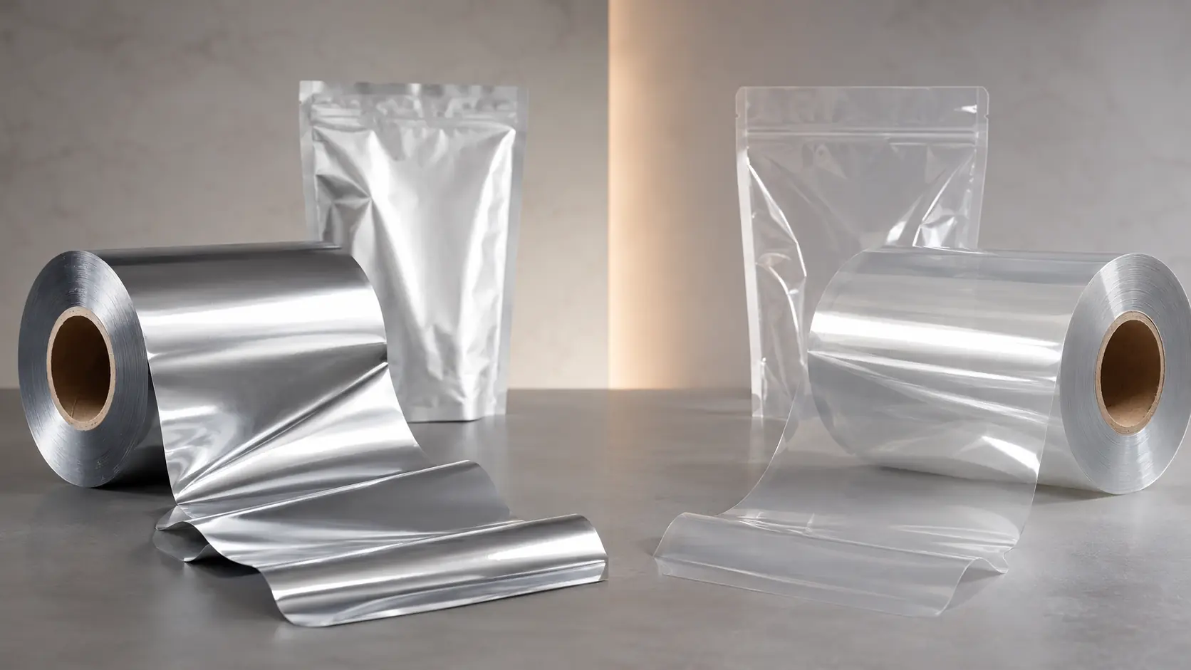 Barrier metallized coated bopp