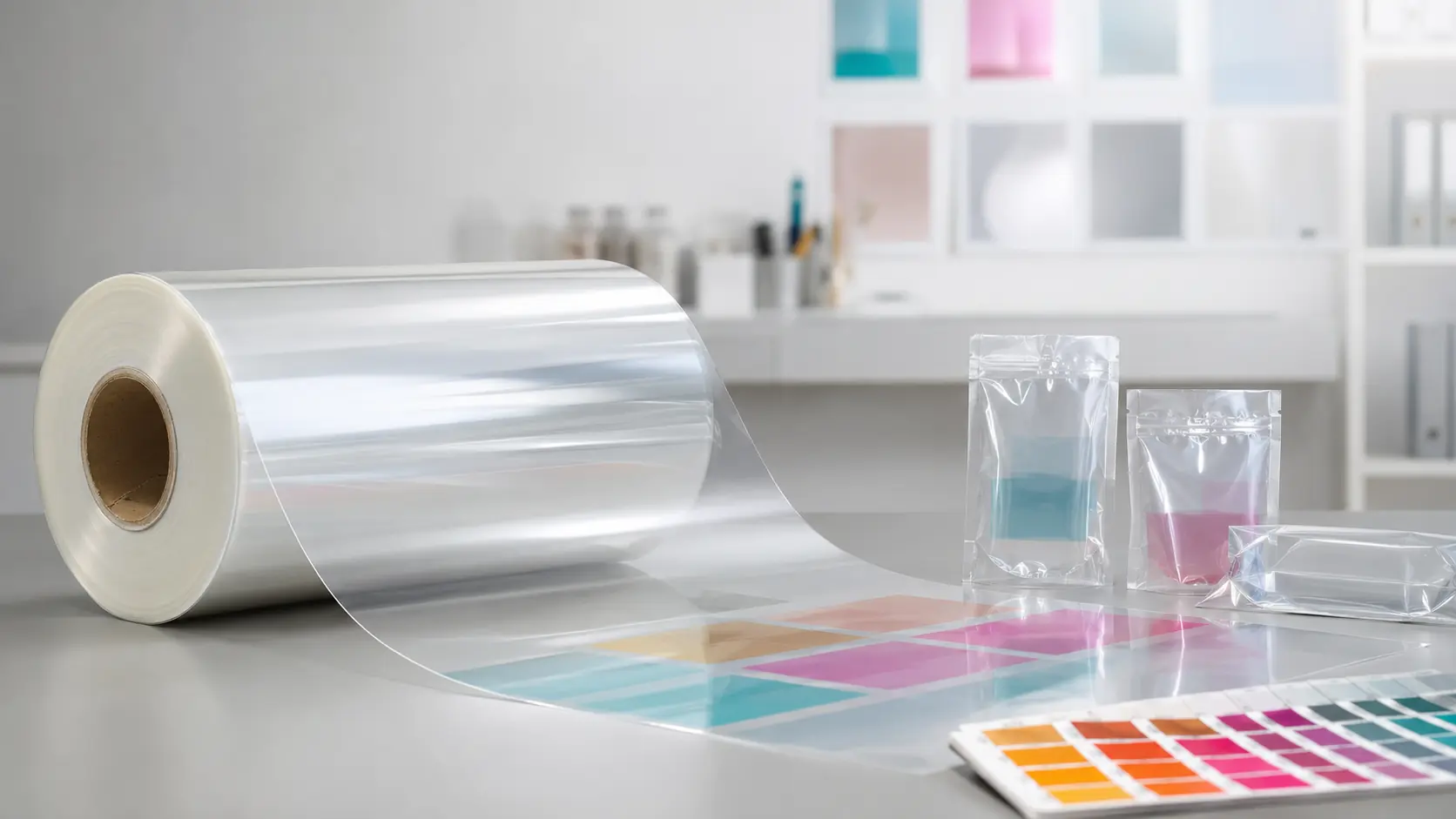 Clear printable bopp concept